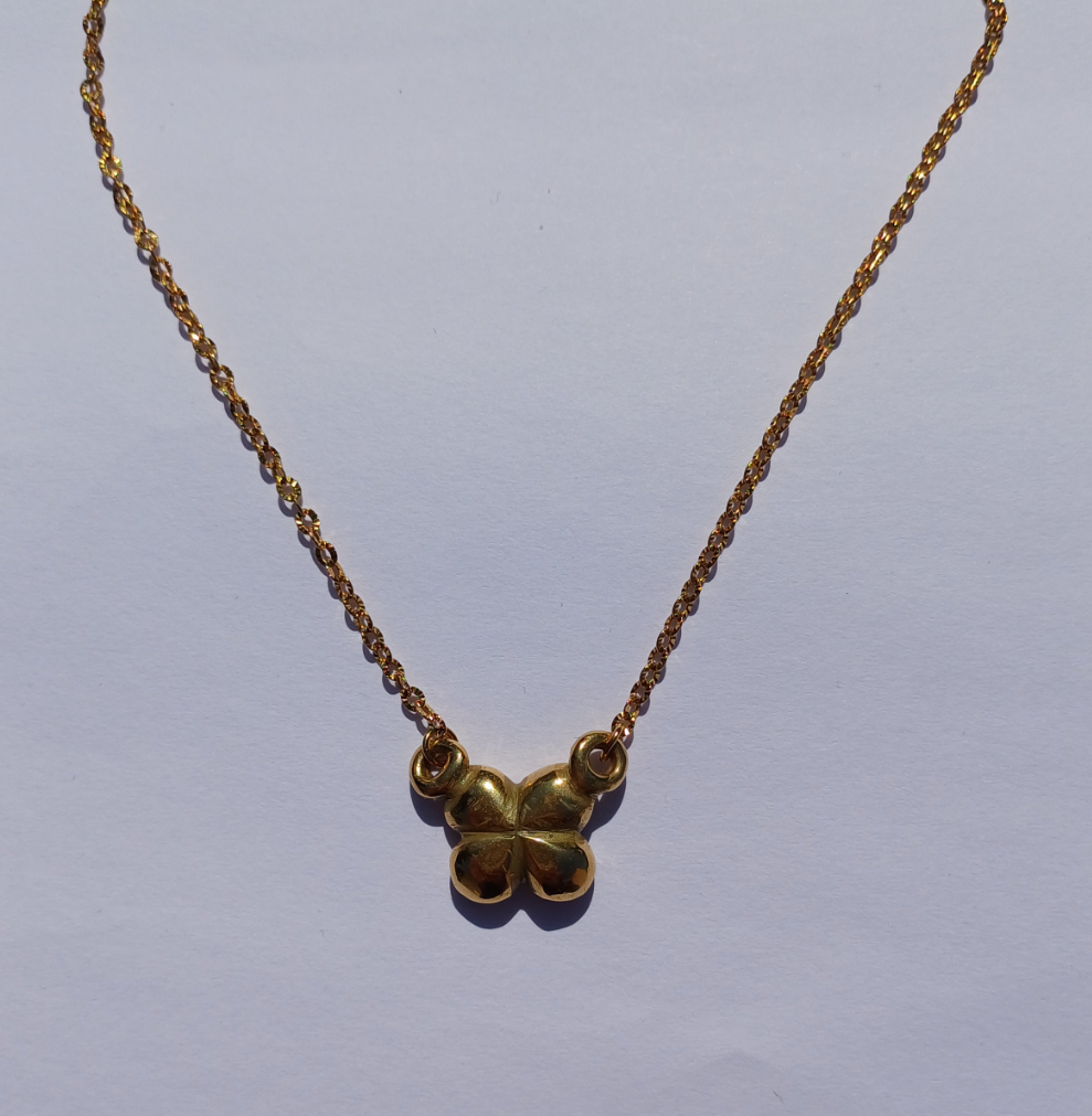 collier ptit lilas