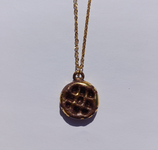 collier Choco waffle