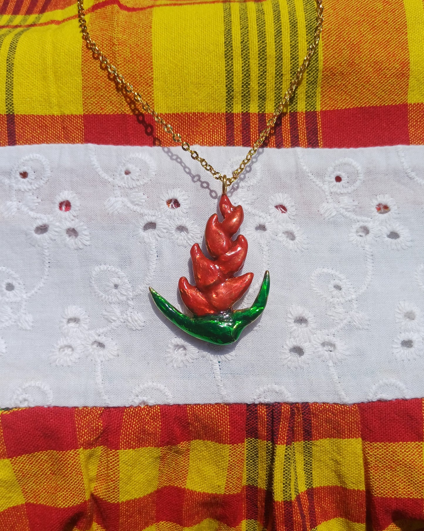 Collier Héliconia