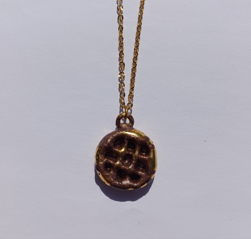 collier Choco waffle